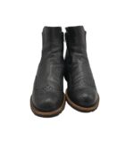 Ghete dama Gabor 41, piele, negru - imagine 3