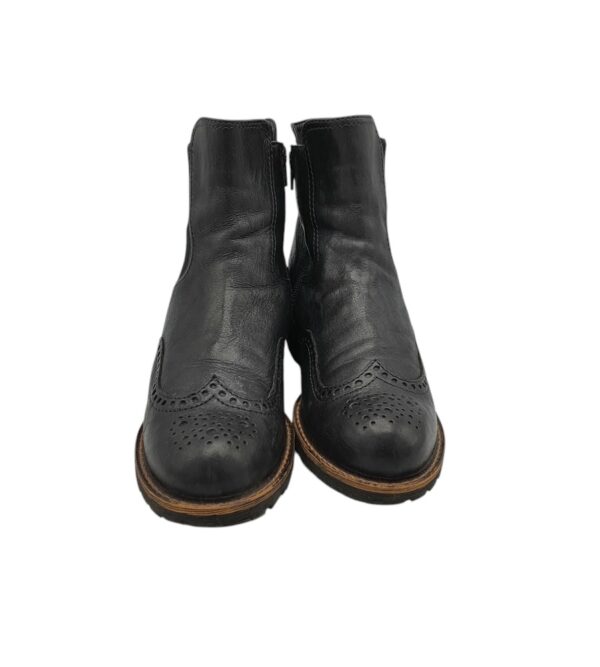 Ghete dama Gabor 41, piele, negru - imagine 3