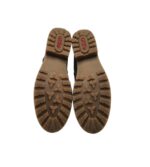 Ghete dama Rieker 39, imitatie de piele, material textil, gri maro, imblanite - imagine 5