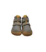 Ghete copii Froddo 32, piele intoarsa, material textil, gri - imagine 3