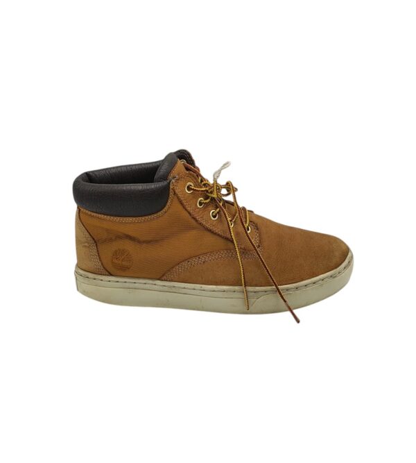 Ghete barbati Timberland 44, piele, material textil, maro - imagine 1