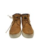 Ghete barbati Timberland 44, piele, material textil, maro - imagine 3