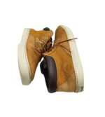 Ghete barbati Timberland 44, piele, material textil, maro - imagine 4