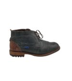 Ghete barbati Floris Van Bommel 43, piele, negru