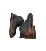 Ghete barbati Floris Van Bommel 43, piele, negru - imagine 4