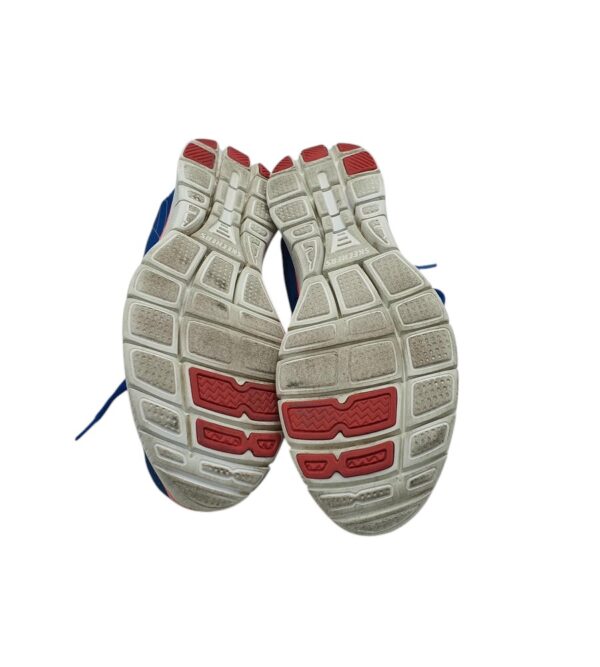 Adidasi dama Skechers 37, material textil, imitatie de piele, albastru - imagine 5