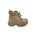 Ghete copii G&M 30, imitatie de piele, bej