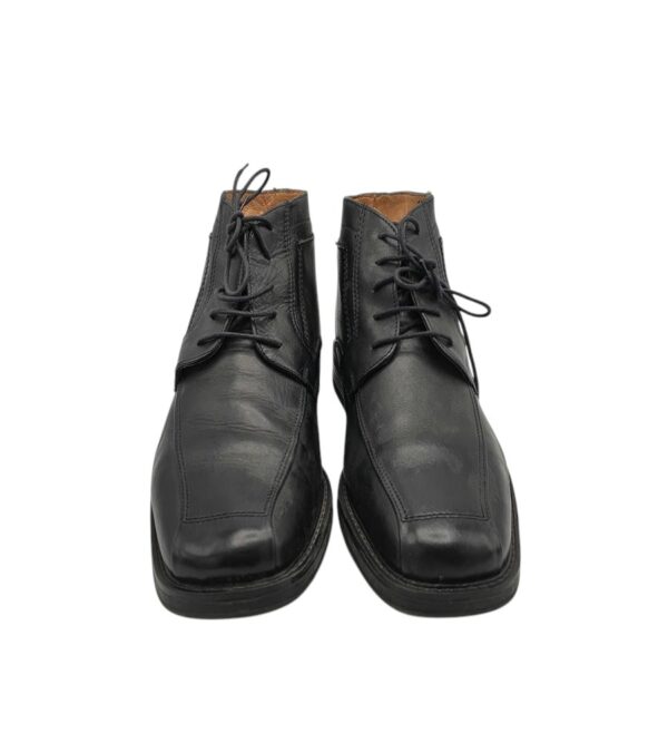 Ghete barbati Masterclass 43, piele, negru - imagine 3