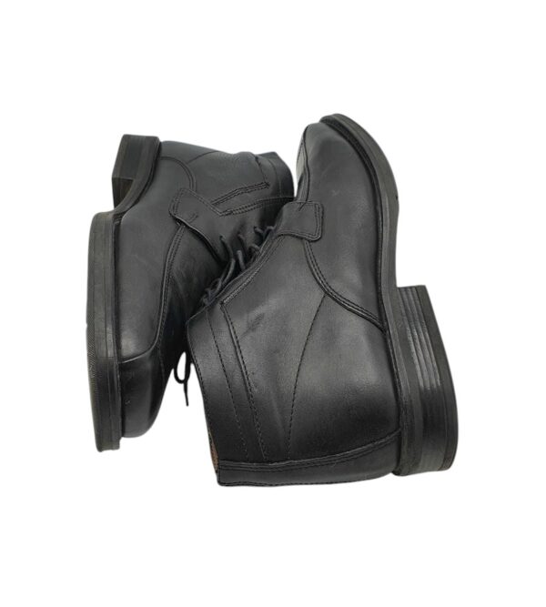 Ghete barbati Masterclass 43, piele, negru - imagine 4
