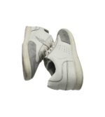 Adidasi barbati Mario Bertulli 41, piele, piele intoarsa, alb gri - imagine 4