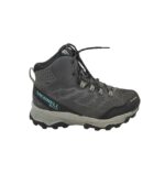 Ghete barbati Merrell 41, material textil, imitatie de piele, gri, Gore tex