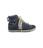 Tenisi dama Diesel 37, material textil, albastru