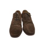 Pantofi barbati Loake 42, piele intoarsa, maro - imagine 3