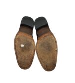 Pantofi barbati Loake 42, piele intoarsa, maro - imagine 5