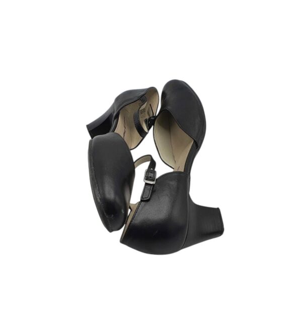 Pantofi dama Zanon & Zago 41, piele, negru - imagine 4