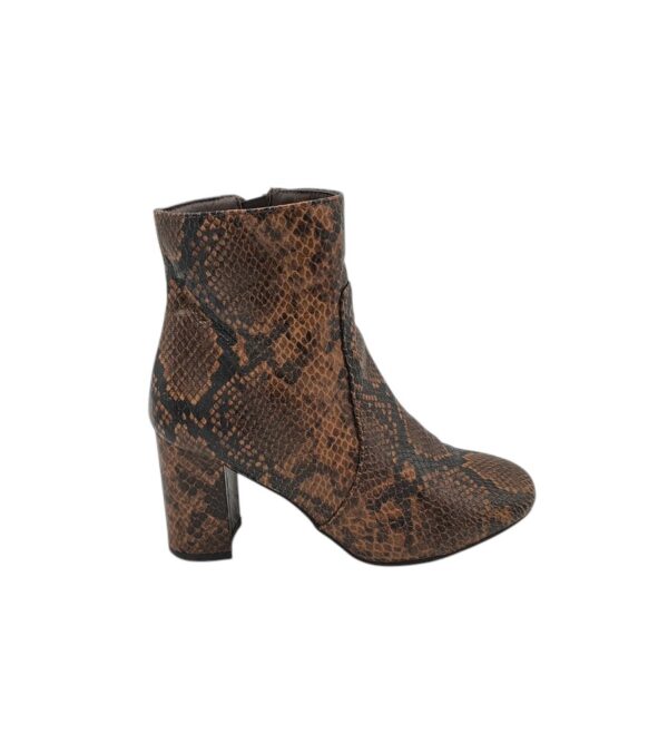 Botine dama Primark 37, imitatie de piele, maro - imagine 1