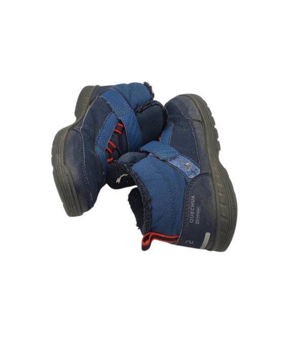 Ghete copii Quechua 30, material textil, albastru, căptușite, waterproof - imagine 4