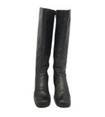 Cizme dama 41, piele, negru - imagine 3