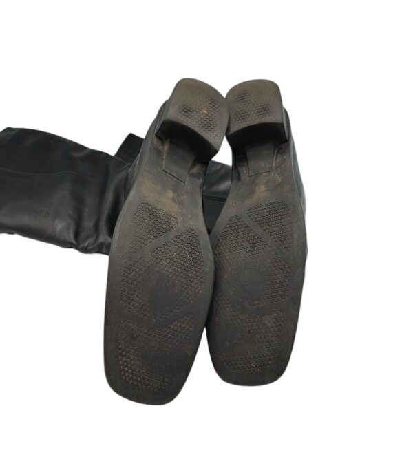 Cizme dama 41, piele, negru - imagine 5