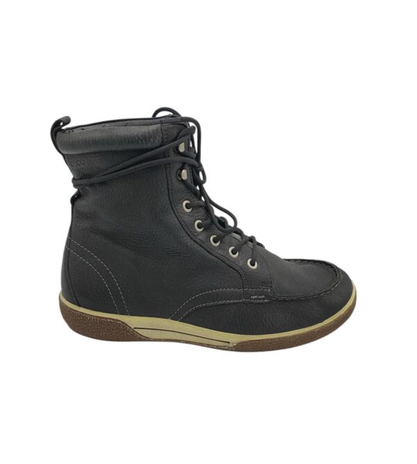 Ghete barbati Ecco 41, piele, negru - imagine 1