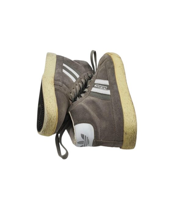 Adidasi dama 39, material textil, gri - imagine 4