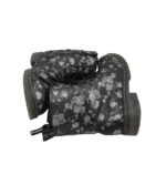 Ghete dama Dockers 37, imitatie de piele, negru gri - imagine 4