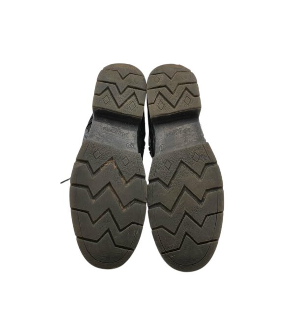 Ghete dama Dockers 37, imitatie de piele, negru gri - imagine 5