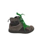 Tenisi copii Superfit 36, material textil, piele intoarsa, gri, Gore tex