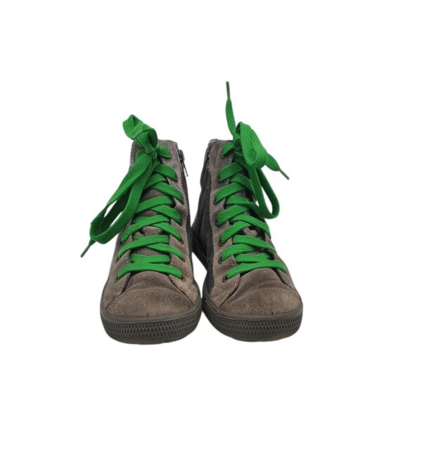 Tenisi copii Superfit 36, material textil, piele intoarsa, gri, Gore tex - imagine 3