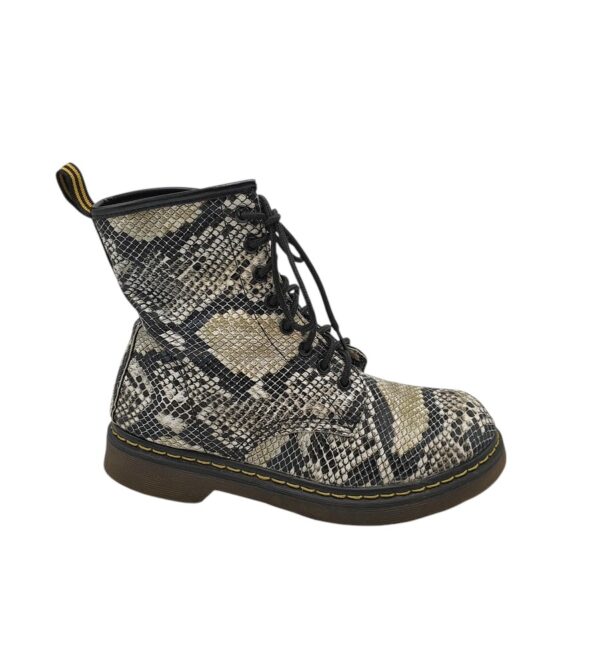 Ghete dama 40, imitatie de piele, alb - imagine 1