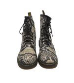 Ghete dama 40, imitatie de piele, alb - imagine 3