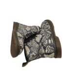 Ghete dama 40, imitatie de piele, alb - imagine 4