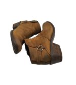 Botine dama Teva 40.5, piele, maro - imagine 4