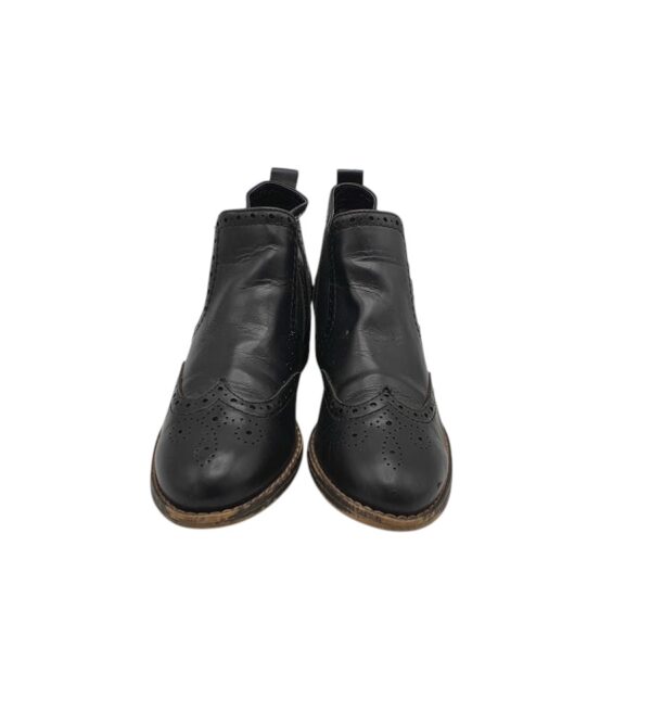 Botine dama Graceland 37, imitatie de piele, negru - imagine 3