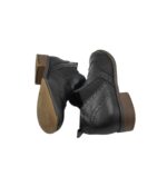 Botine dama Graceland 37, imitatie de piele, negru - imagine 4