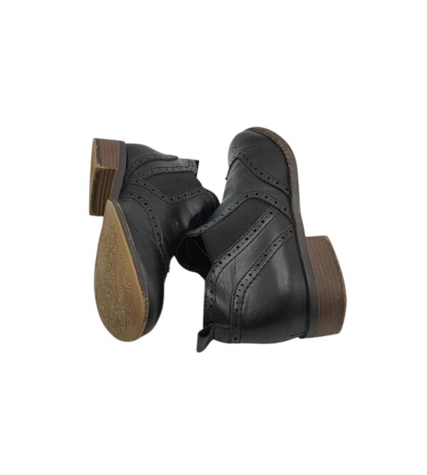 Botine dama Graceland 37, imitatie de piele, negru - imagine 4