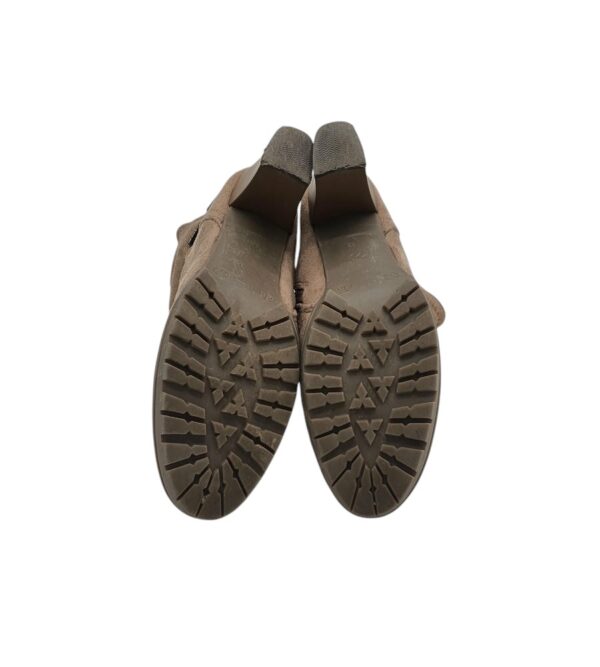 Botine dama City Walk 36, material textil, bej - imagine 5