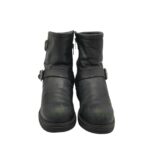 Cizme dama Panama Jack 39, piele, negru, imblanite - imagine 3