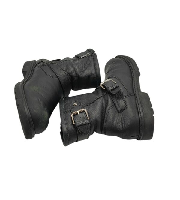 Cizme dama Panama Jack 39, piele, negru, imblanite - imagine 4