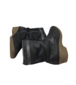 Cizme dama Spiess 41, material textil, negru, imblanite - imagine 4