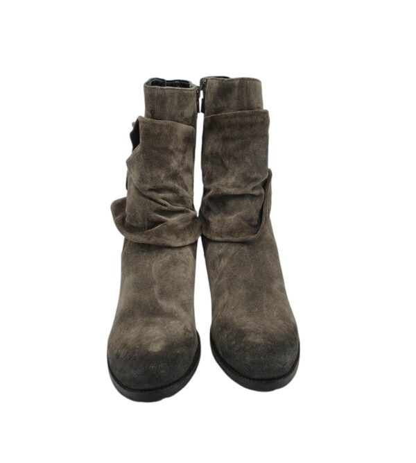 Botine dama Kennel & Schmenger 44, piele intoarsa, gri - imagine 3