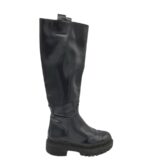 Cizme dama H&M 38, imitatie de piele, negru