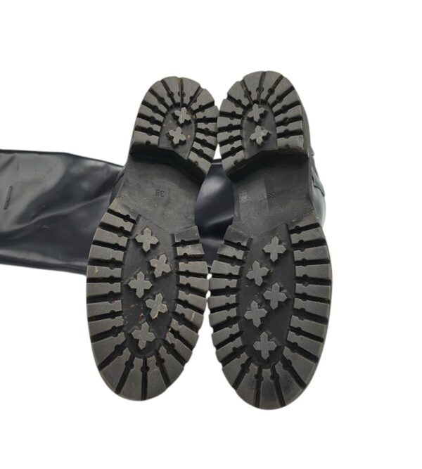 Cizme dama H&M 38, imitatie de piele, negru - imagine 5
