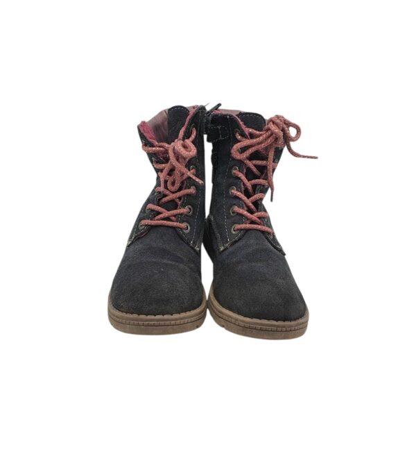 Ghete copii Lurchi 33, piele intoarsa, negru - imagine 3