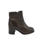 Botine dama 38, piele, maro