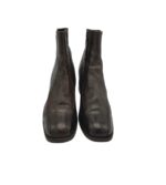 Botine dama 38, piele, maro - imagine 3