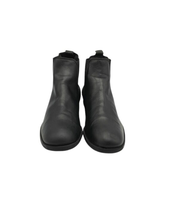 Ghete barbati Zign 42, piele, negru - imagine 3