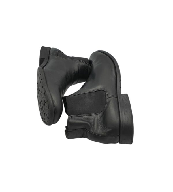 Ghete barbati Zign 42, piele, negru - imagine 4