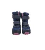 Cizme copii Impidimpi 25, material textil, imitatie de piele, bleumarin - imagine 3