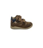 Adidasi copii Pepino 28, piele, piele intoarsa, maro